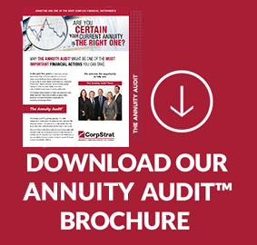 CorpStrat annuity audit brochure