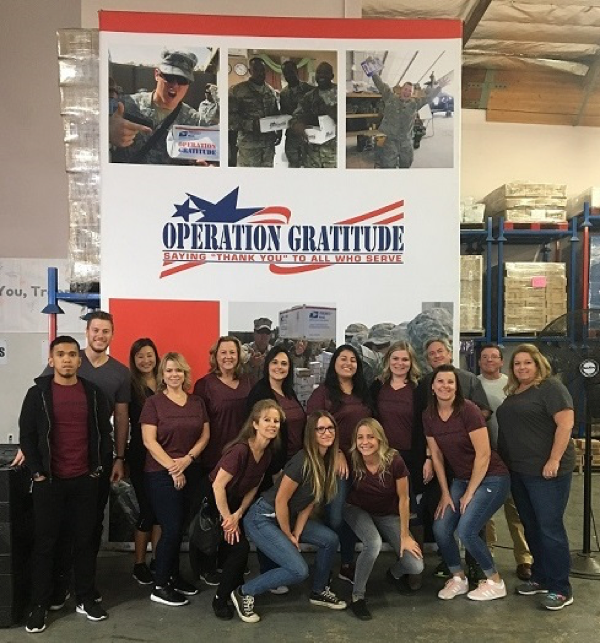 CorpStrat team builds office culture by giving back to verterans