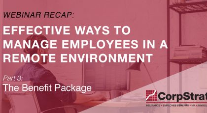 Employee Benefits Package Webinar recap